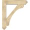 Ekena Millwork Legacy Arts and Crafts Rough Sawn Bracket w/ Offset Brace, Douglas Fir, 8"W x 38"D x 44"H BKT0806X38X44LEC03RDF - alternate 4